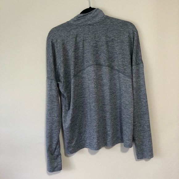 Nike running dry fit 1/4 zip long sleeve women’s large - Picture 6 of 6